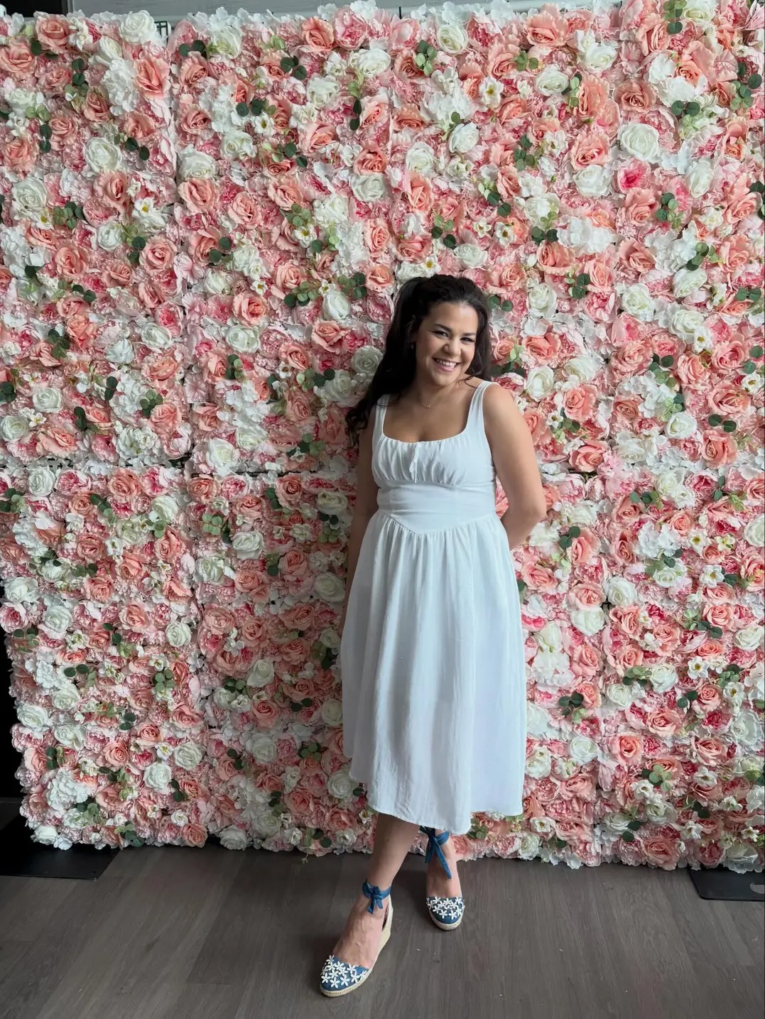 Pink Flower Wall - Image 2